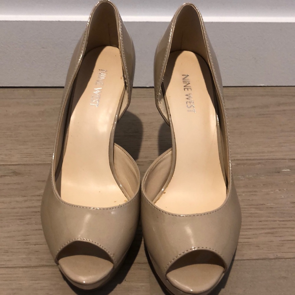 Nine West Nude Heels